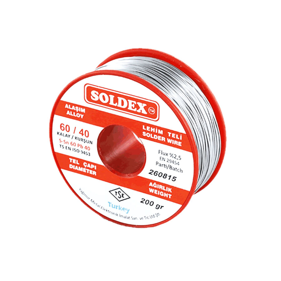  1.2mm 200 Gr Soldex Lehim Teli