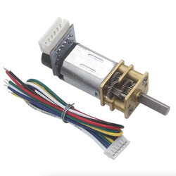 JGA12-N20B - 12V 1000RPM Enkoderli Motor - Thumbnail