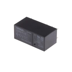 12V 16A Omron Relay (8 PIN) - G2RL-E - Black - Thumbnail