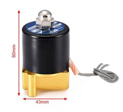 12V DC 1/4 inch Solenoid Motor (Electric Valve) - Thumbnail