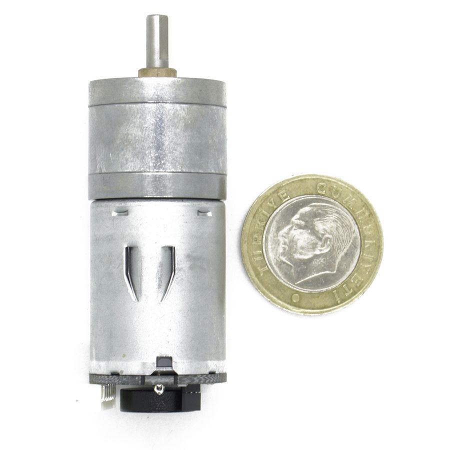Buy 12V 350 RPM DC Motor with Encoder at an affordable price - ®