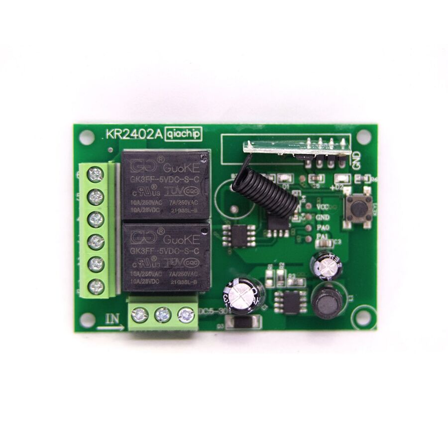  2 Kanal 433mhz 5v Alıcı