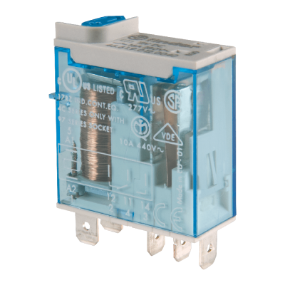 24V 8A Finder Double Contact Relay - 40.52.9.024 Buy with Affordable