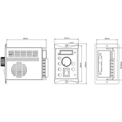 UX-51/M1 220VAC 400W Motor Hız Kontrol Cihazı - Thumbnail