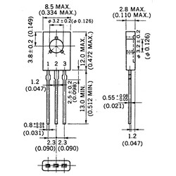 2SD882P-AZ Npn Tht Transistör To-126 - Thumbnail
