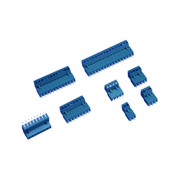  4 Pin 5.08mm Dişi Geçmeli Mavi Klemens