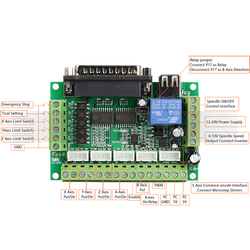 5 Axis CNC Control Card (MACH3 Compatible) - Thumbnail