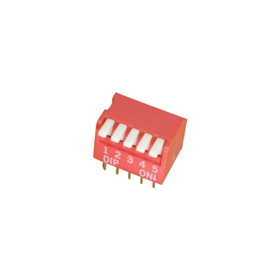  5 Pin Piyano Dip Switch