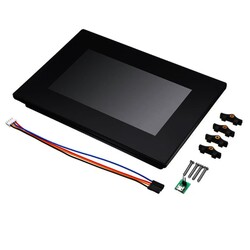 7.0 Inch Nextion HMI Multi-Touch Kapasitif TFT Dokunmatik LCD Ekran Muhafaza Kasalı 800x480-32MB - Thumbnail