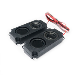 8 Ohm 5 Watt Speaker WaveShare - Raspberry Pi 3 and 4 Compatible - Set of 2 - Thumbnail