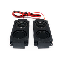 8 Ohm 5 Watt Speaker WaveShare - Raspberry Pi 3 and 4 Compatible - Set of 2 - Thumbnail