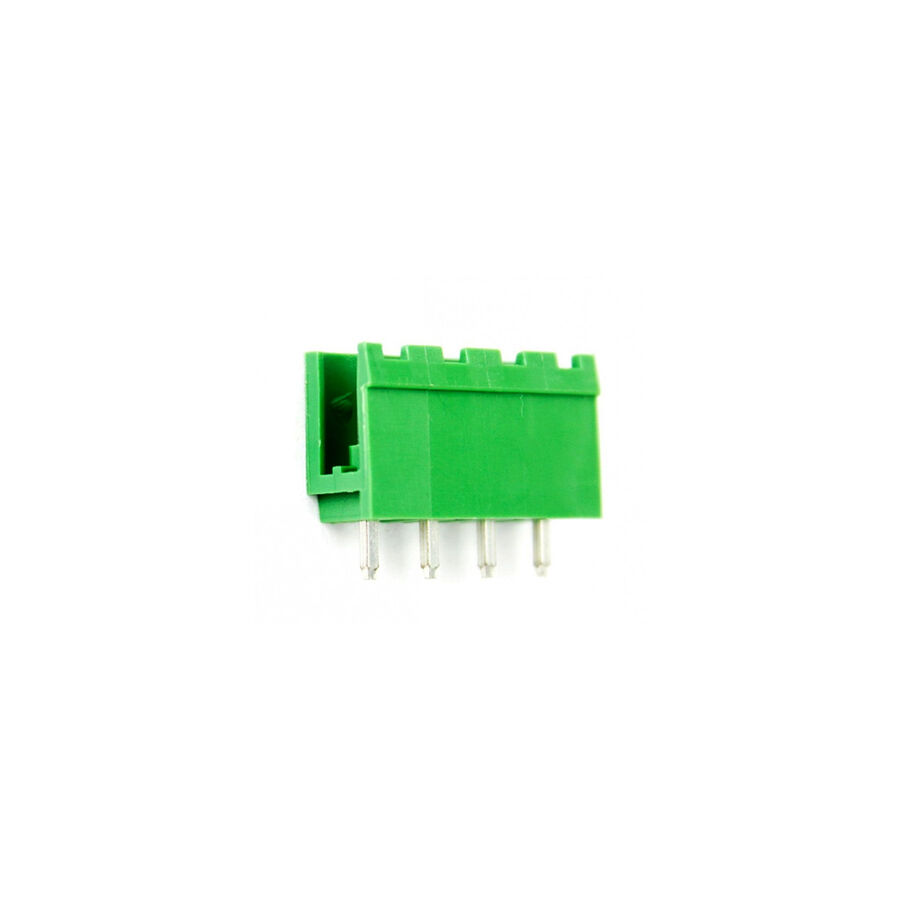  8 Pin 7.62mm 180c Erkek Geçmeli Yeşil Klemens