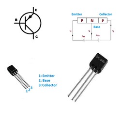 BC640 Transistör Bjt Pnp TO-92 1000mA, 80V - Thumbnail