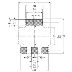 BCP56-16-HT Smd Transistör Sot223 - NPN 1A 80V - Thumbnail