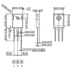 BU508A Transistör TO247 - NPN - Thumbnail