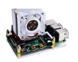 Buz-Kulesi CPU Soğutma Fanı V2.0 Raspberry Pi 4B/3B+/3B - Thumbnail
