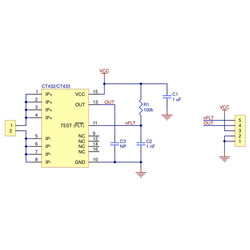 CT432-HSWF50MR TMR Akım Sensörü 0A +50A 5V - Thumbnail