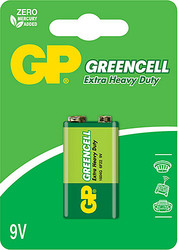 GP Greencell Pil 9V - Thumbnail