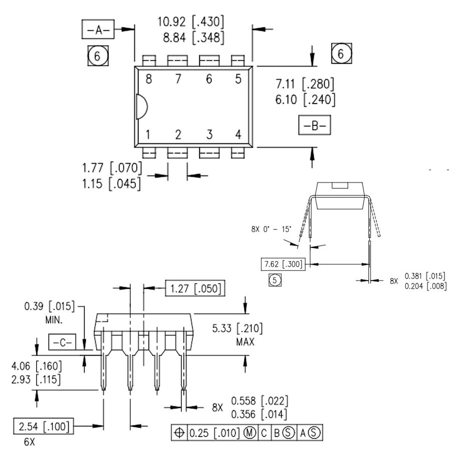 Buy IR2118 Mosfet Driver Integration DIP-8 at affordable price - Direnc ...