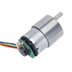 JGB37-520 - 12V 1000RPM Enkoderli Motor - Thumbnail