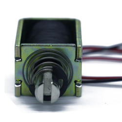 Large Push-Pull Solenoid 12VDC - Thumbnail