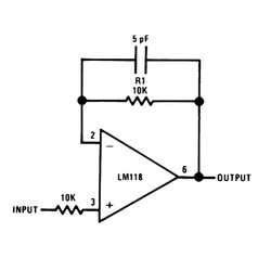 LM318N 5mA OpAmp Entegresi DIP-8 - Thumbnail