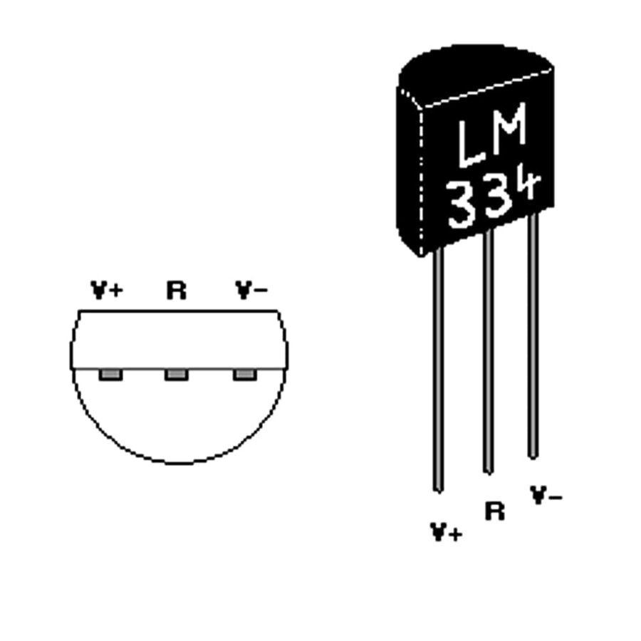 Lm334 схема включения