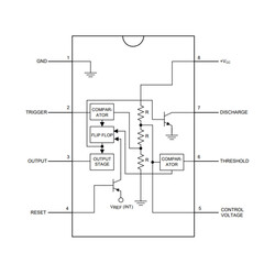 LM555CN Zamanlayıcı Entegresi Dip8 - Thumbnail