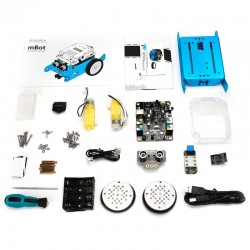 mBot V1.1 - Blue - Bluetooth Versiyonu STEM Eğitim Robotu - Thumbnail