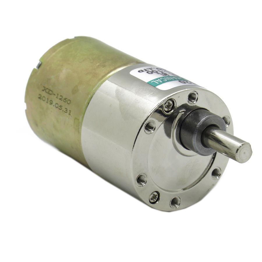 Buy 12v 100rpm 37mm Geared Dc Motor 42 Kg Cm At Affordable Prices Direnc Net