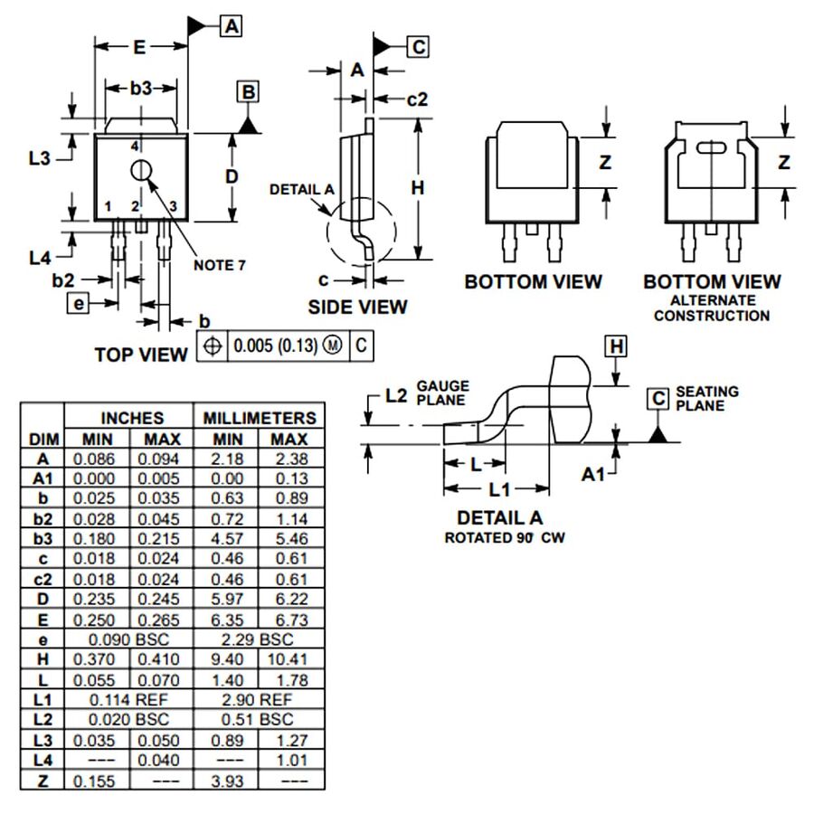 Ntd25p03l 25a 30v P Kanal Mosfet To252 Uygun Fiyatiyla Satin Al Direnc Net