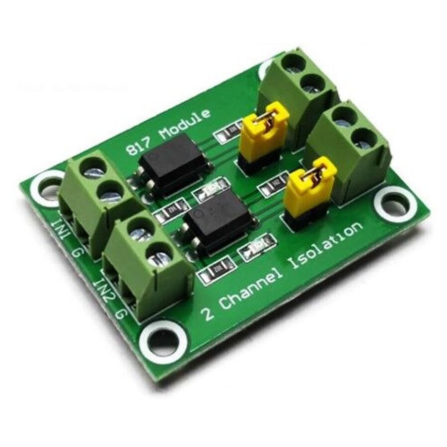 Buy module for PC817 2 channel optocoupler isolation with affordable ...