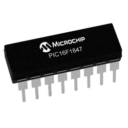 PIC16F1847-I/P Dip-18 32MHz 8-Bit Mikrodenetleyici - Thumbnail