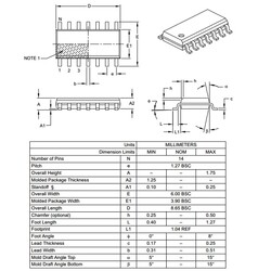 PIC16F616 I / SL SMD SOIC-14 8-Bit 20 MHz Microcontroller - Thumbnail