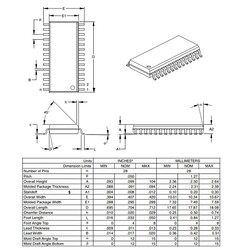 PIC18F252 I / SO SMD SOIC-28 8-Bit 40MHz Microcontroller - Thumbnail