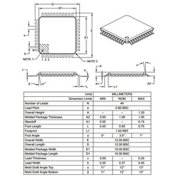 PIC18F4685 I / PT SMD TQFP-44 8-Bit 40MHz Microcontroller - Thumbnail