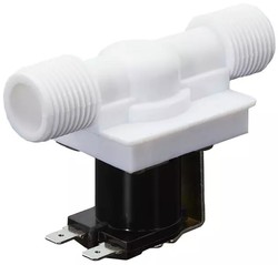 Plastic 12V Solenoid Water Valve 1.27cm Diameter - Thumbnail