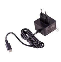 Raspberry Pi 4 Licensed Black Power Adapter - 5V-3A Original - Thumbnail