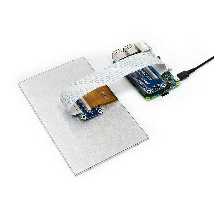 Raspberry Pi Inch IPS Lcd Display DPI Interface 1024x600 buy at  affordable prices