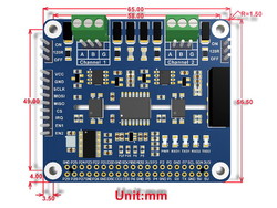 2 Channel Isolated RS485 Expansion LINE Raspberry Pi - Thumbnail