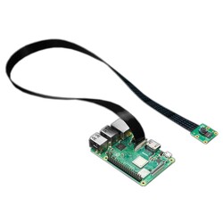 Raspberry Pi Kamera Uyumlu Flex Kablo - 45.7cm - Thumbnail