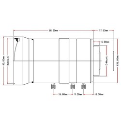 Raspberry Pi High Quality Camera 8-50mm Zoom Lens - Thumbnail