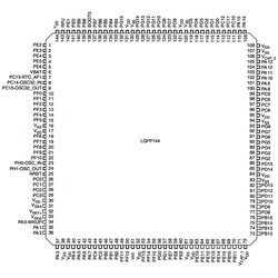 STM32F205ZCT6 32 Bit 120MHz Microcontroller LQFP144 - Thumbnail