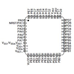 STM8L052C6T6 8-Bit 16MHz Mikrodenetleyici LQFP-48 - Thumbnail